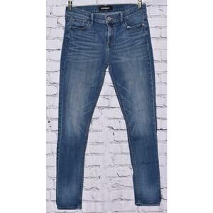 Express Repreve Mid Rise Legging Pant Stretch Denim Jeans Size 6R